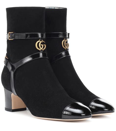 gucci chelsea boots rubber|gucci ankle boots suede.